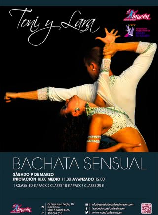 I Masterclass Bachata sensual Toni y Lara