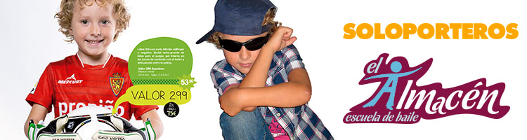 Soloporteros.com y el curso de Baile Infantil de Escuela de Baile el Almacén comparten modelo publicitario
