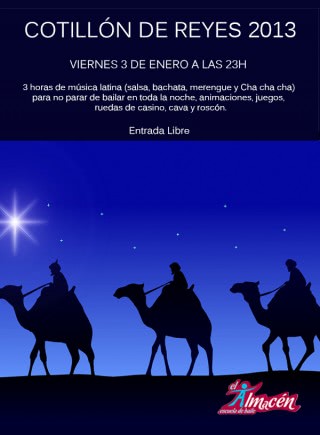 Cotillón de Reyes 2014