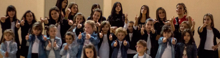 Alumnos de Baile moderno infantil y Hip-hop de Escuela de Baile el almacén