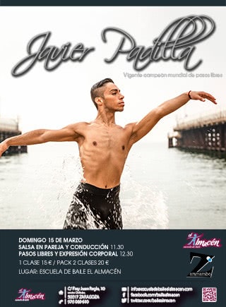 II Masterclass de salsa de Javier Padilla