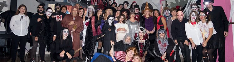 Fiesta de halloween en Escuela de Baile el Almacén, Zaragoza
