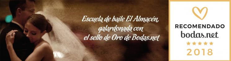 Escuela de Baile El Almacén, galardonada con el sello de Oro de Bodas.net
