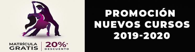 Promoción nuevos Cursos de Baile