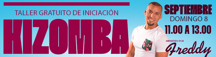Taller gratuito de kizomba